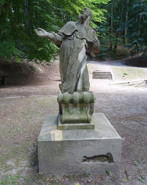 Kópia sochy sv.&nbsp;Antona pustovníka