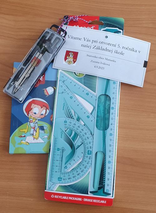 škola - darček