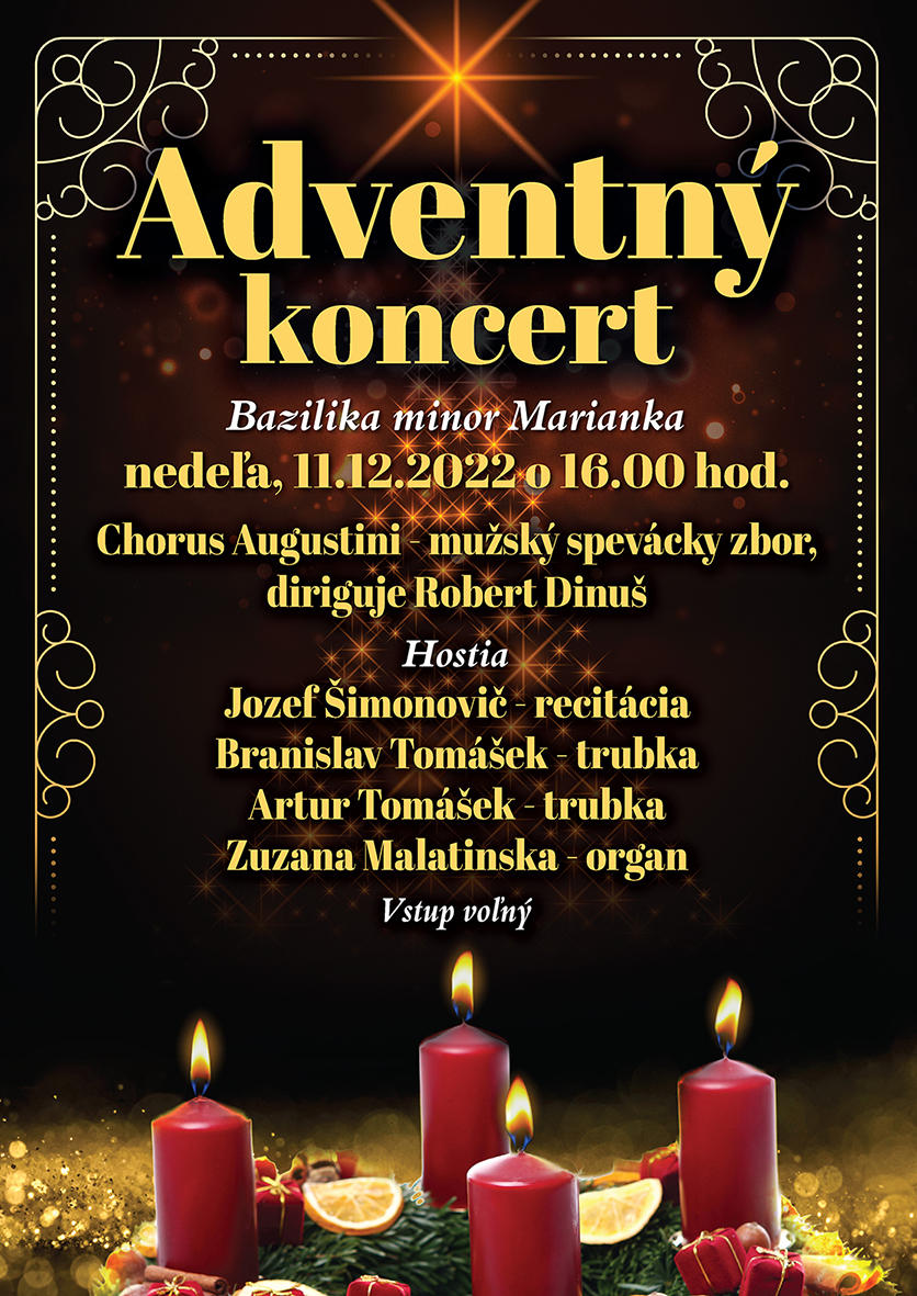 adventny koncert marianka 2022 | WebJET CMS