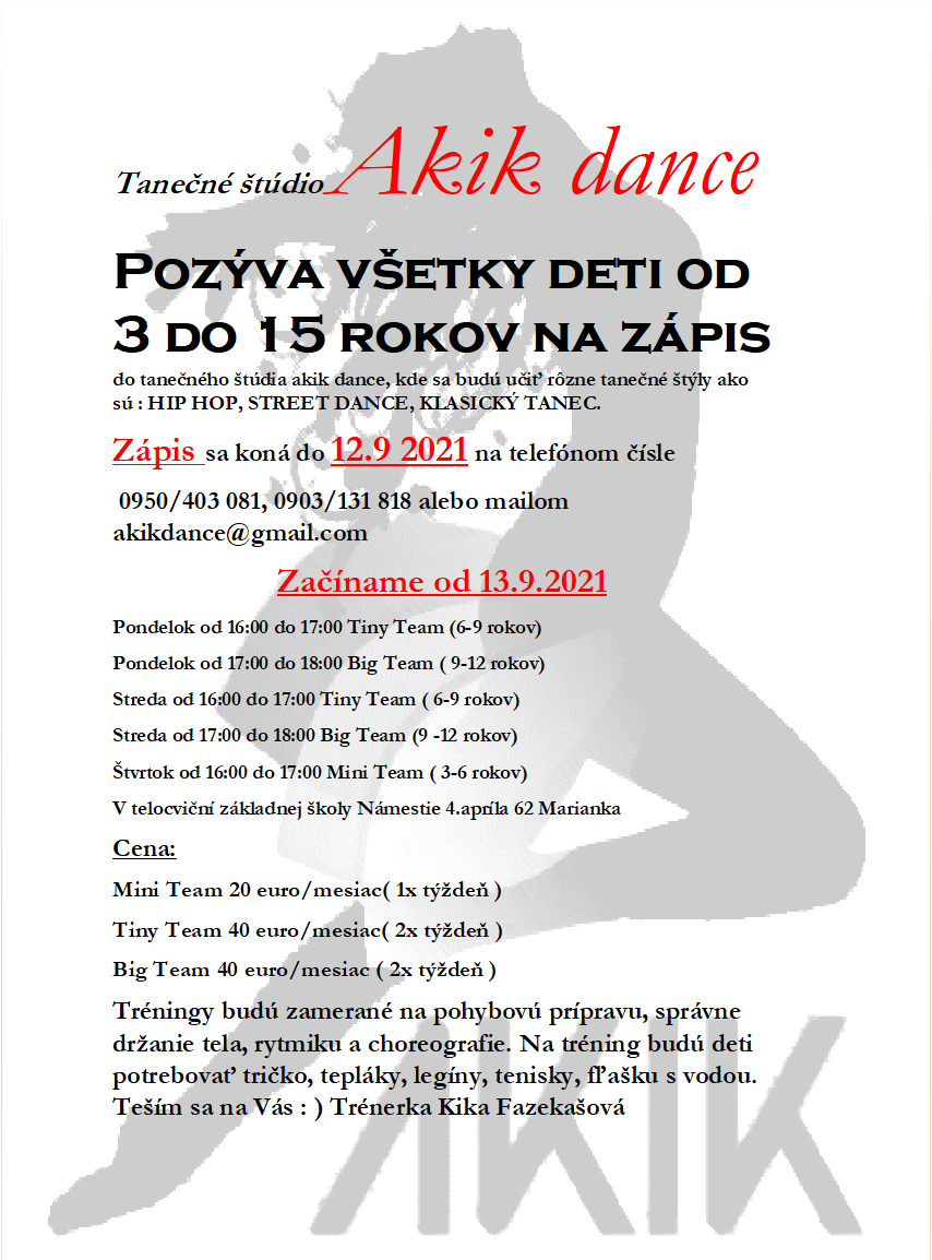 akik dance plagat | WebJET CMS