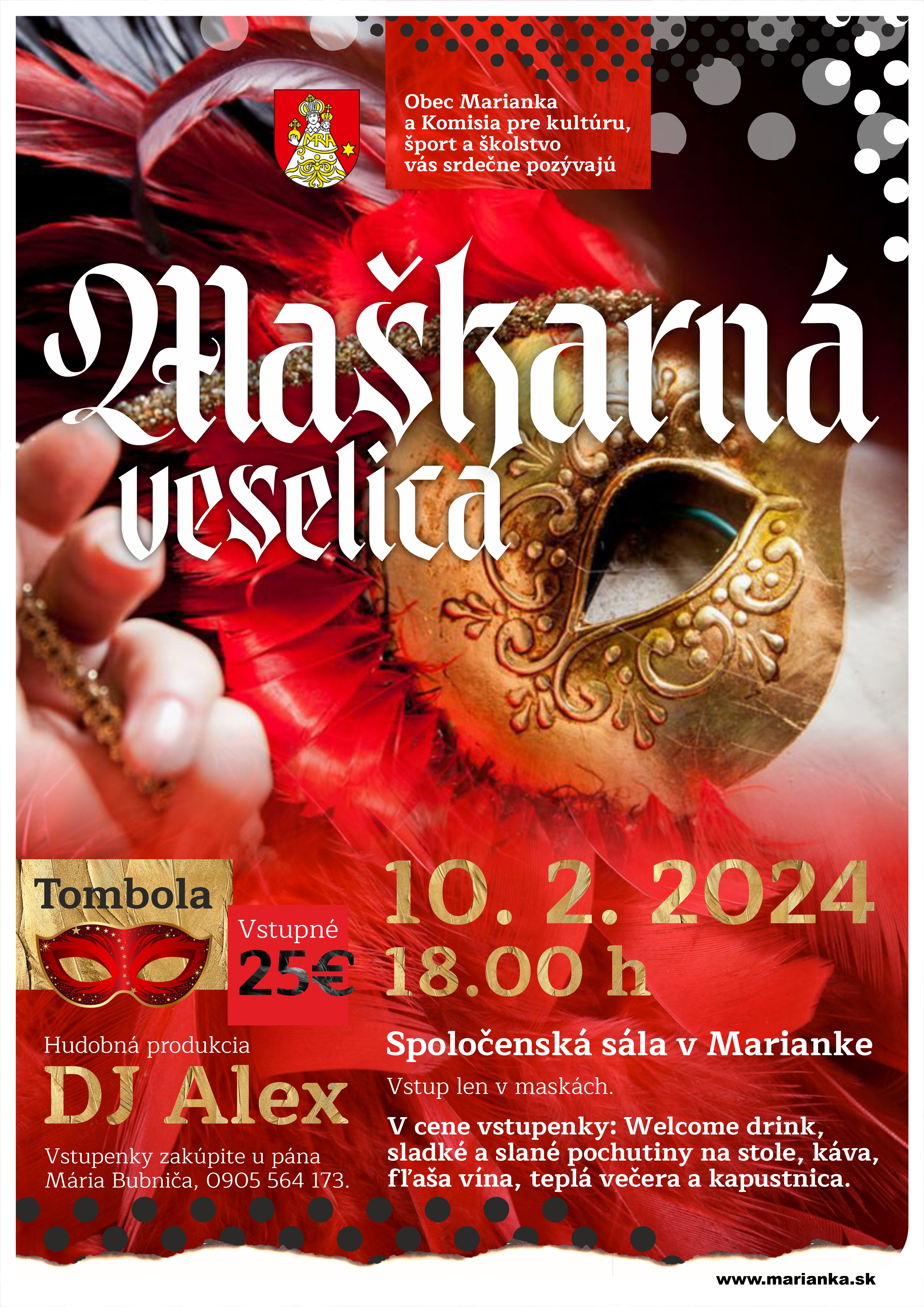 maskarna veselica 2024 | WebJET CMS