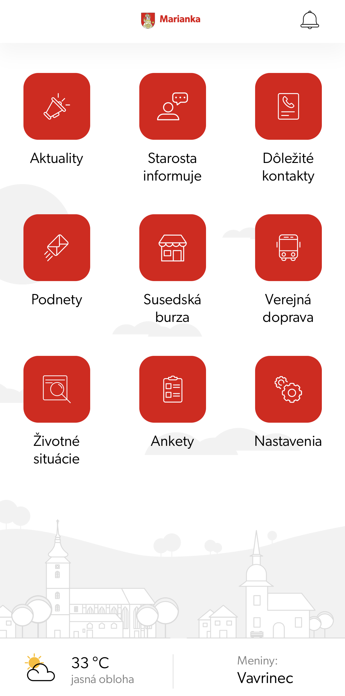 marianka mobilna app | WebJET CMS