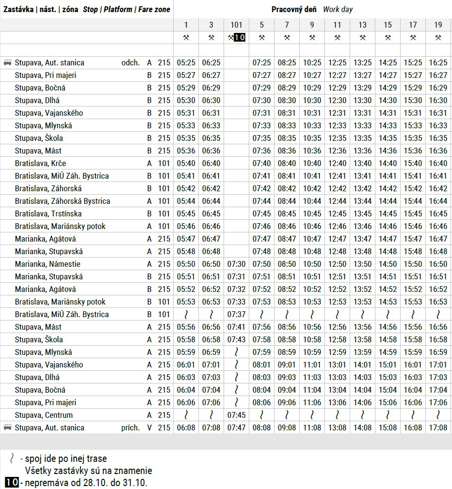 autobus 216 cp | WebJET CMS