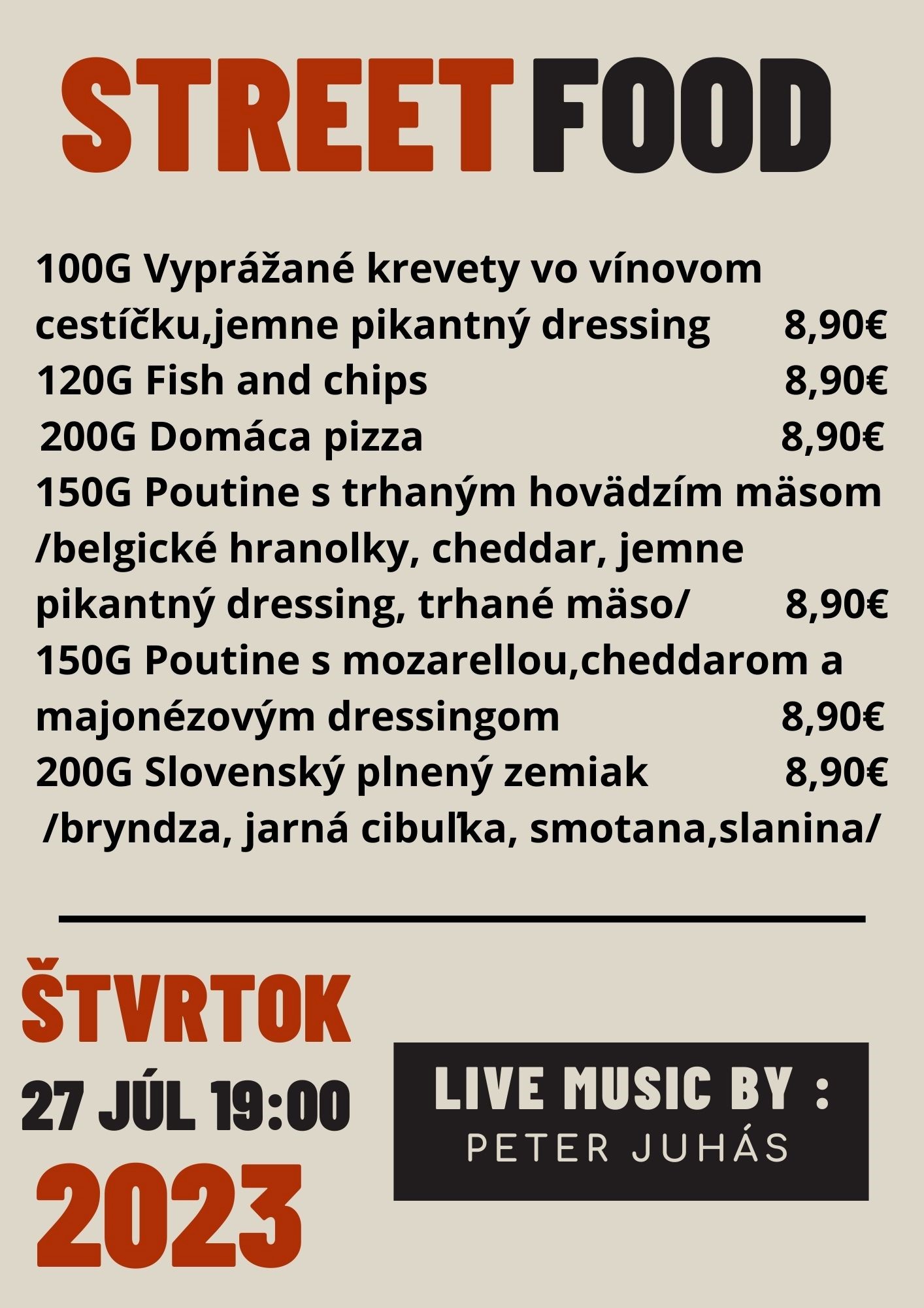 street food stare casy | WebJET CMS